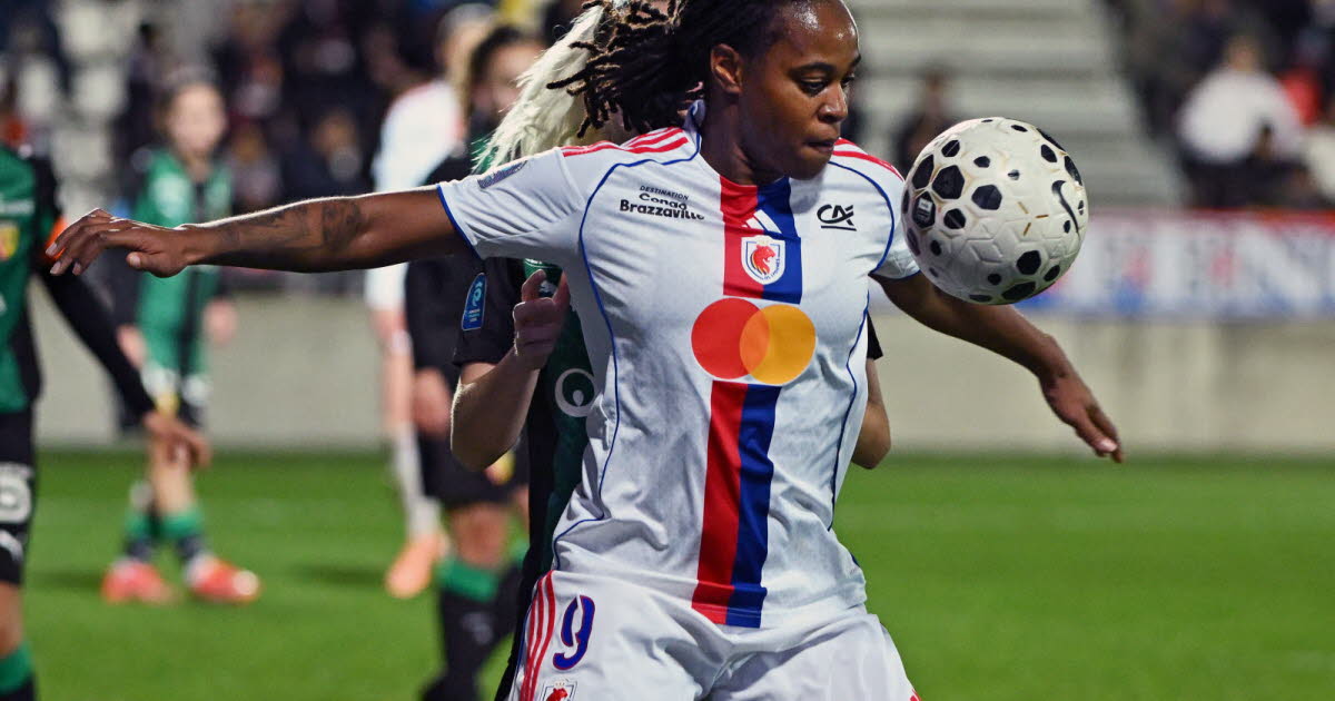 OL Lyonnes a dribblé l'OM et les flaques d'eau pour rejoindre les quarts