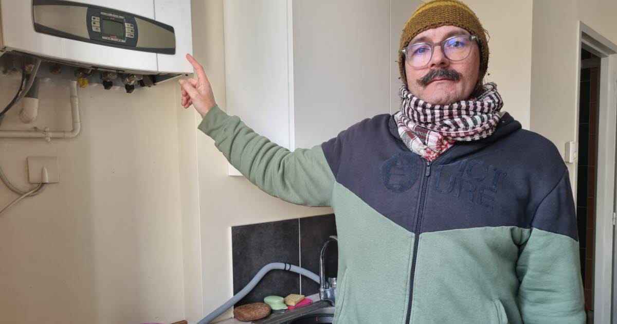 depuis plus d’un mois, il vit sans chauffage ni eau chaude