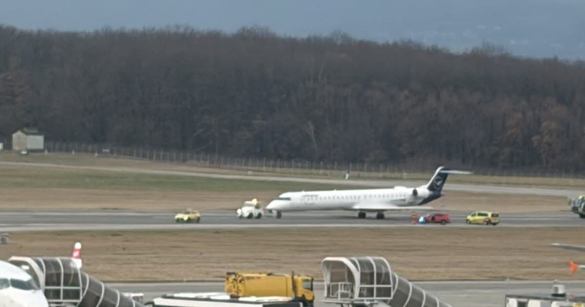 il tourne deux heures avant de pouvoir se poser… à Genève