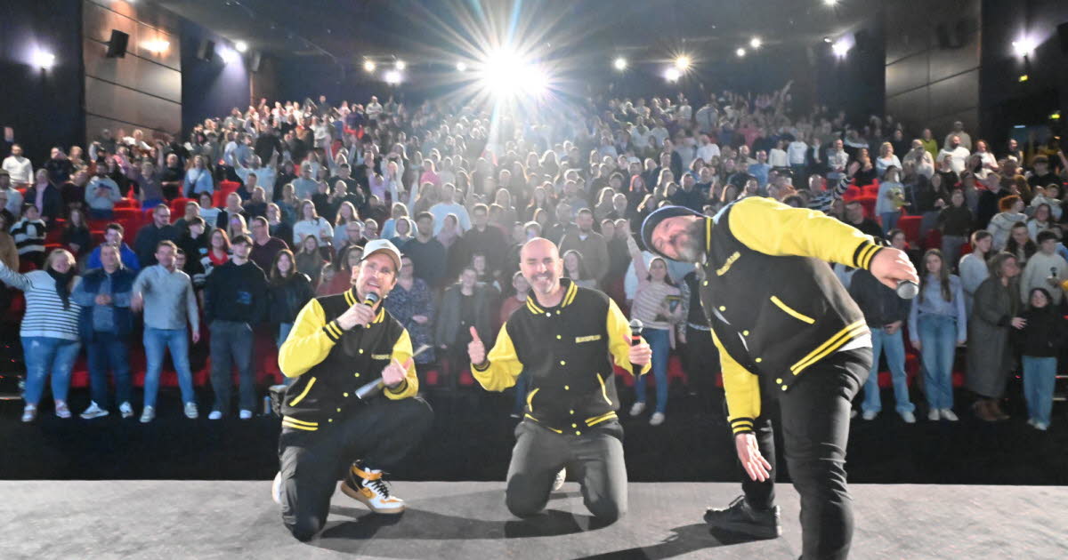 📸 En images. L'équipe du film Marsupilami était au cinéma Cap Vert de Quetigny