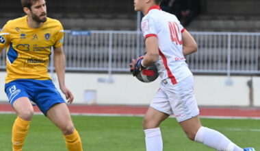 Football. Baptême du feu en Ligue 2 pour le jeune gardien Tao Paradowski, formé à Jarville et à l’AS Nancy Lorraine