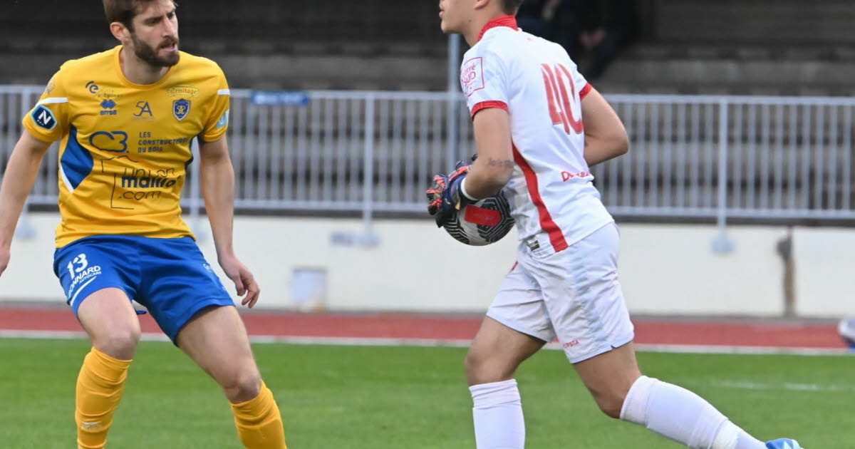Football. Baptême du feu en Ligue 2 pour le jeune gardien Tao Paradowski, formé à Jarville et à l’AS Nancy Lorraine