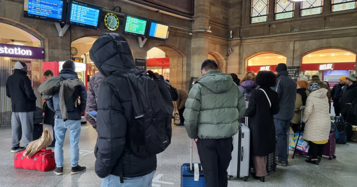 quelques retards à la suite d’un problème de signalisation
