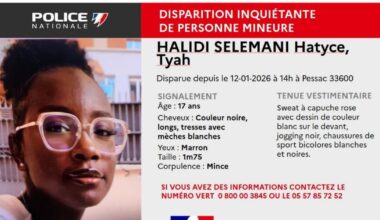 Gironde. Portée disparue mi-janvier près de Bordeaux, Tyah, 16 ans, retrouvée pendue