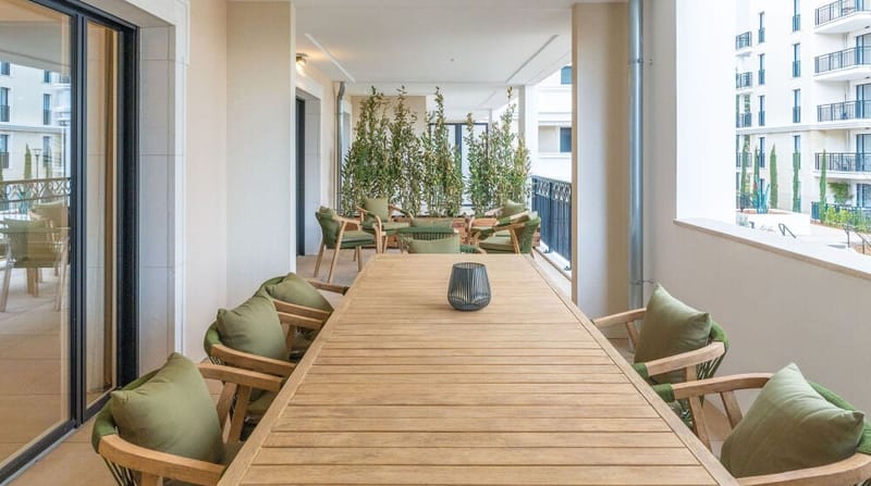 Pièce d'un habitat partagé Cosima