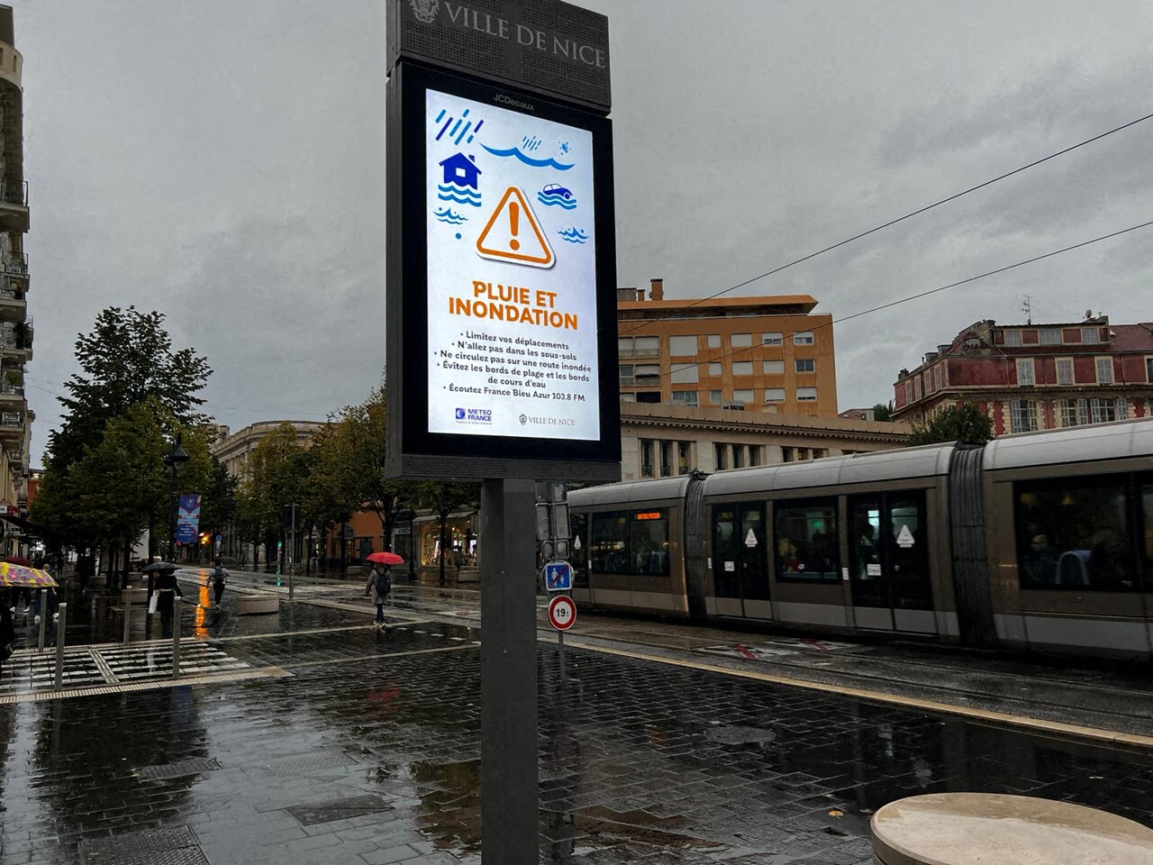 Alerte météo à Nice. De fortes pluies prévues dans les Alpes-Maritimes : voici jusqu'à quand