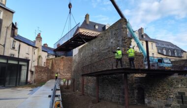 bientôt une nouvelle promenade unique au pied des remparts