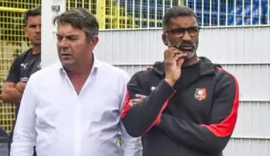 Arnaud Pouille et Habib Beye