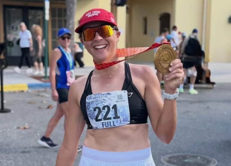 Pauline Roussin-Bouchard marathon