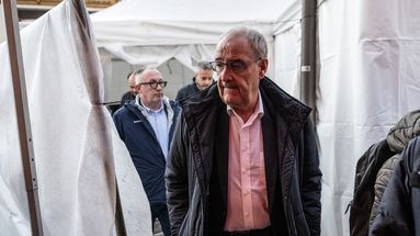 ALESSANDRO DELLA VALLE / POOL / AFP