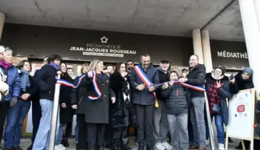 une médiathèque temporaire Jean-Jacques Rousseau