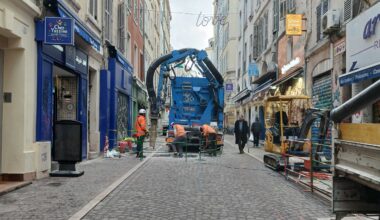 La métropole éventre les rues toutes neuves de Noailles pour réparer des réseaux d'égouts