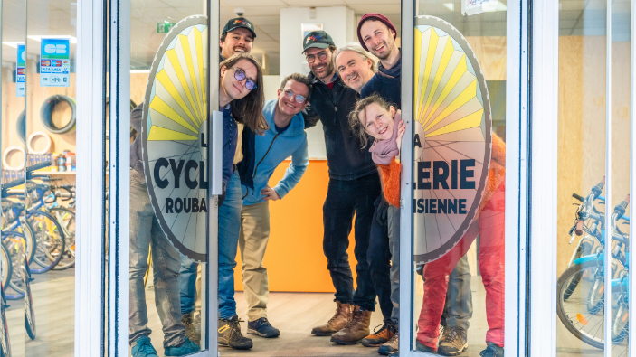 La Cyclerie Roubaisienne, le vélo solidaire s’installe en centre-ville