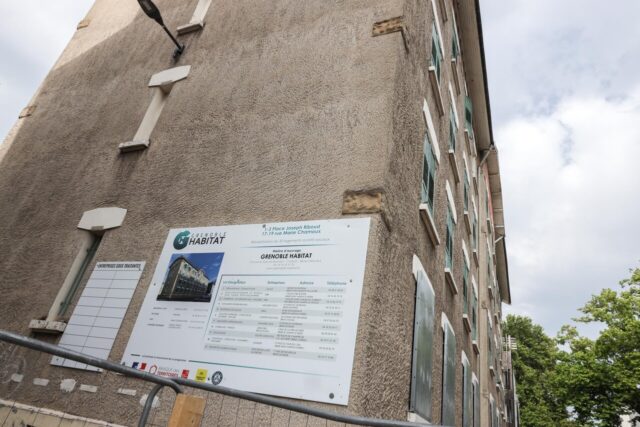 Des travaux ont démarré sur l’îlot nord à l’été. Mais toute une partie des chantiers prévus va être retardée. (© Document remis à actu Grenoble / Grenoble Habitat)