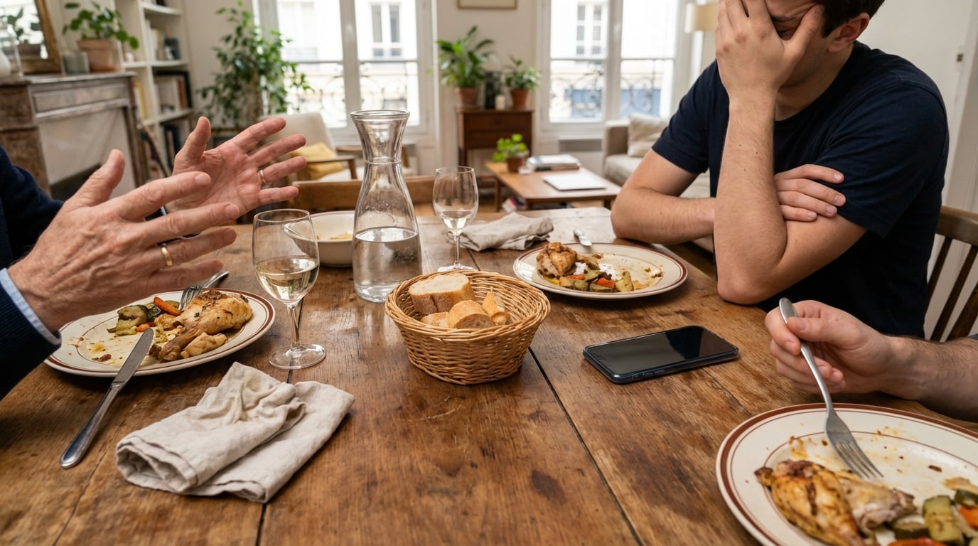 Repas de famille : ces 8 phrases de boomers rendent les millennials fous (et ils n’osent pas le dire)