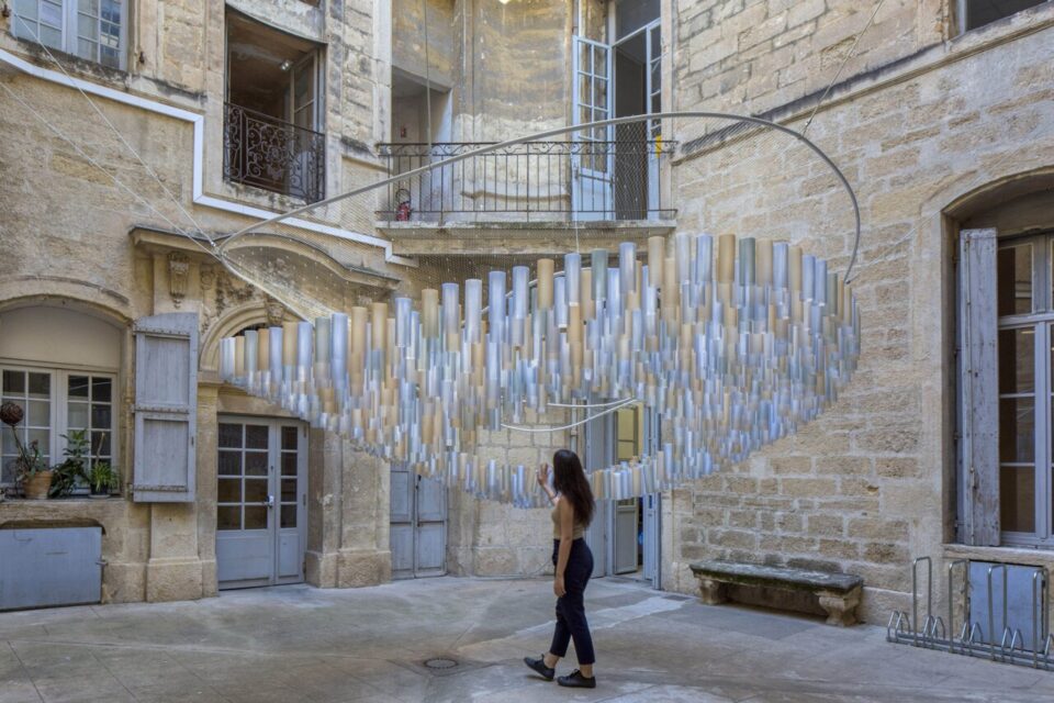 Les mille pièces imprimées en 3D utilisaient des filaments recyclés ou biosourcés.