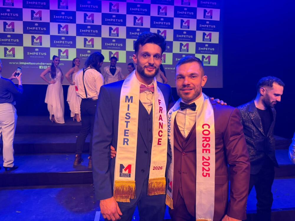 Romain Biaggi brille au concours Mister France 2026 malgré sa défaite