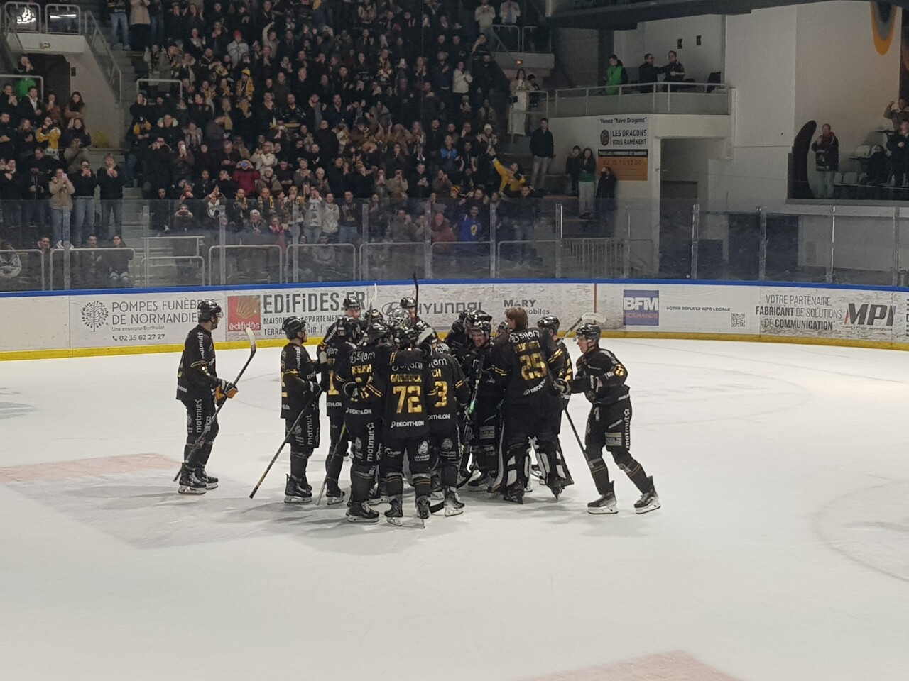 Hockey sur glace. Les Dragons de Rouen sont en finale de Coupe de France !