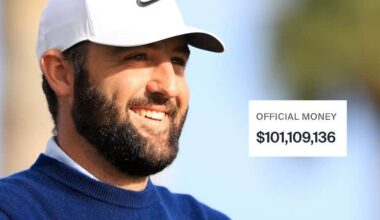 Scottie Scheffler rentre dans un nouveau club très fermé