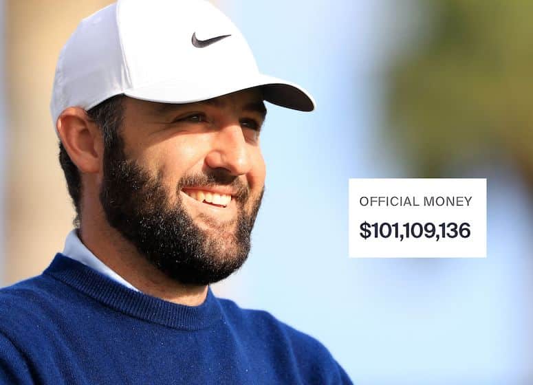 Scottie Scheffler rentre dans un nouveau club très fermé