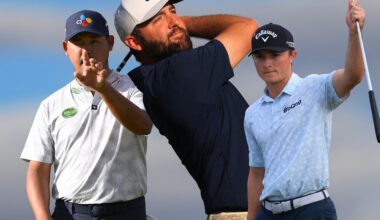 Si Woo Kim aux commandes devant Scheffler et Brown avant le dernier tour de l'American Express, Matthieu Pavon finit fort