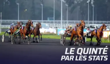 Quinté+: Le Quinté+ du samedi 10 janvier vu par les statistiques