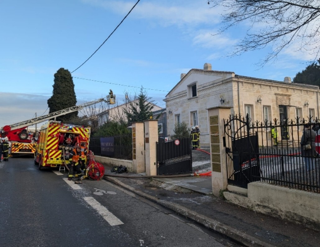 Près de Bordeaux, un incendie démarre dans une maison médicale : l'établissement évacué
