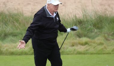 Donald Trump veut rénover le « golf présidentiel »… où il n’a encore jamais joué