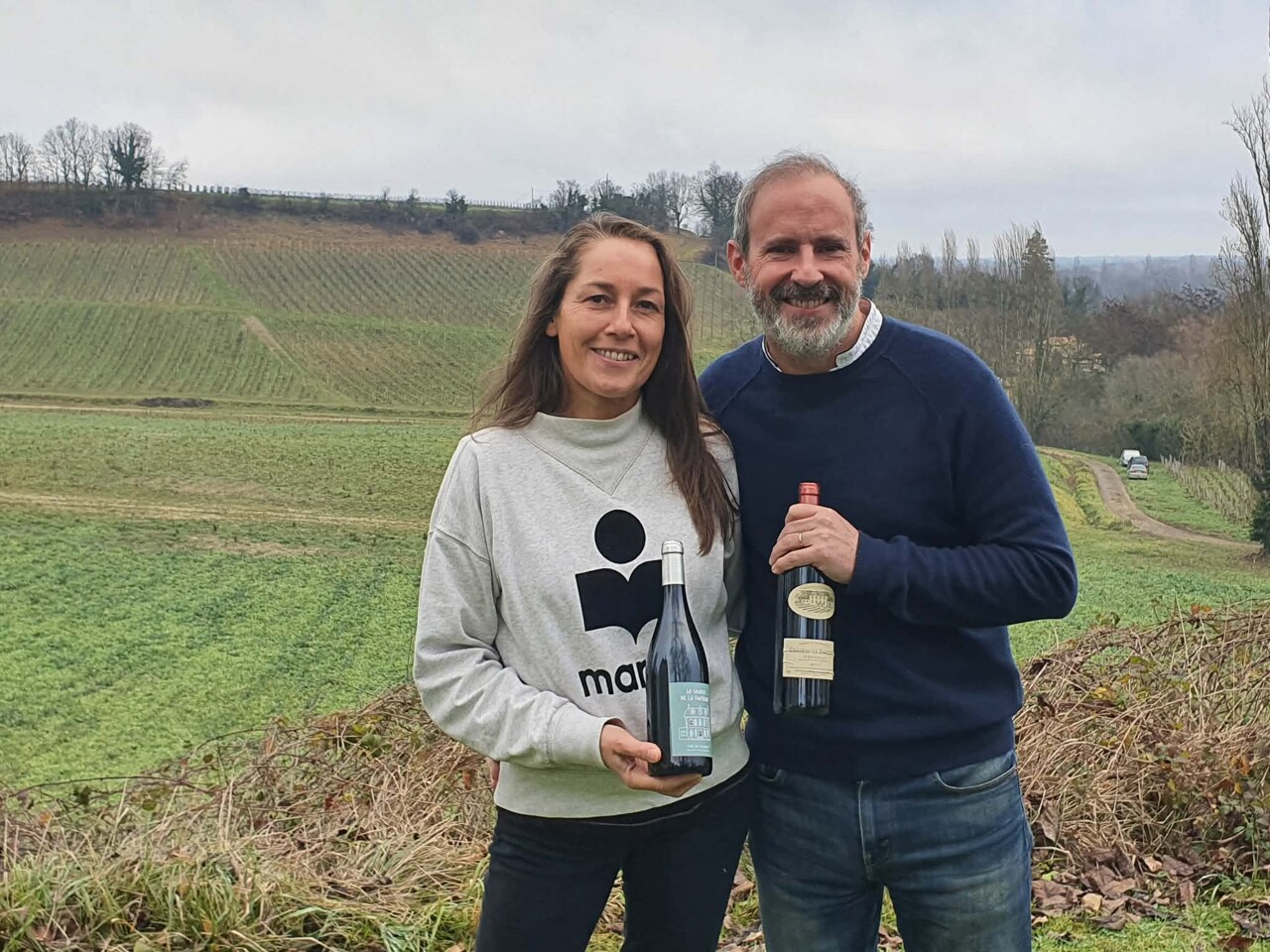 Pour éviter le Bordeaux bashing, ce couple lance à Fronsac un nouveau vin "qui casse les codes"