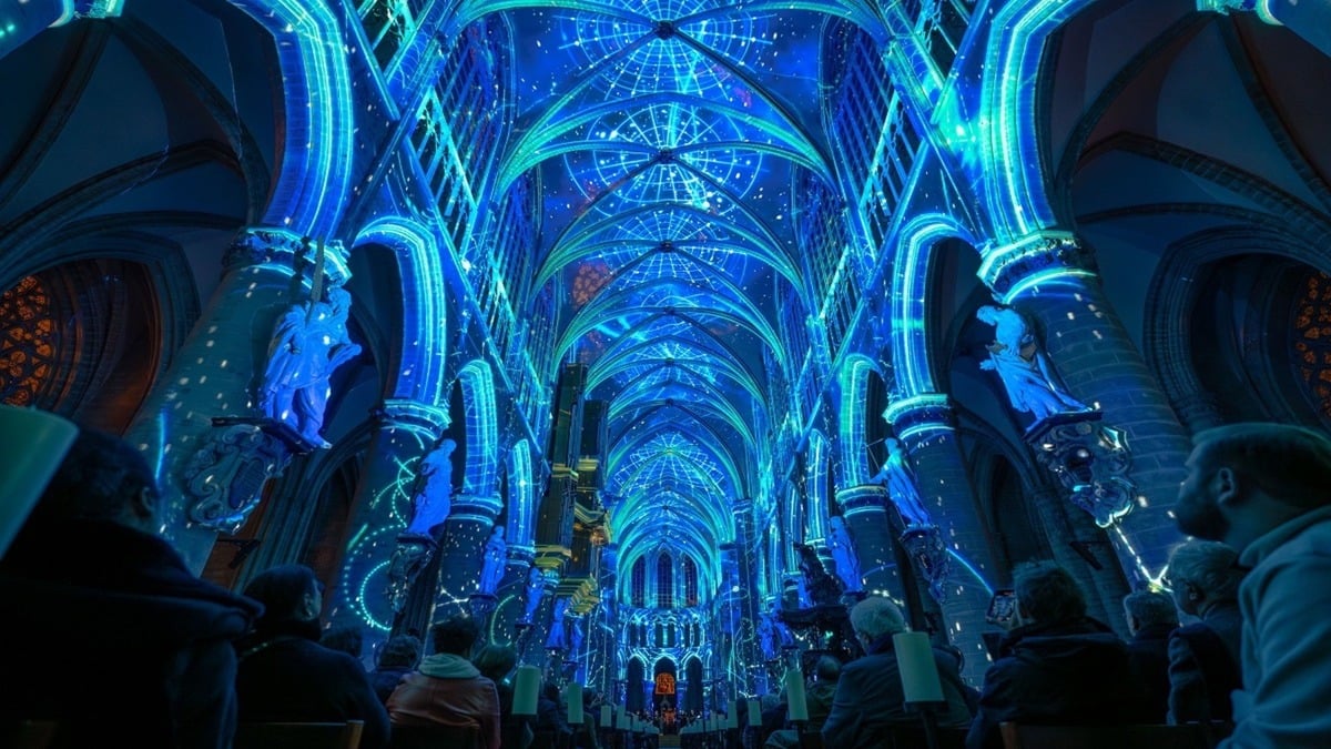 Un fabuleux spectacle immersif son et lumière va illuminer cette basilique à Rennes