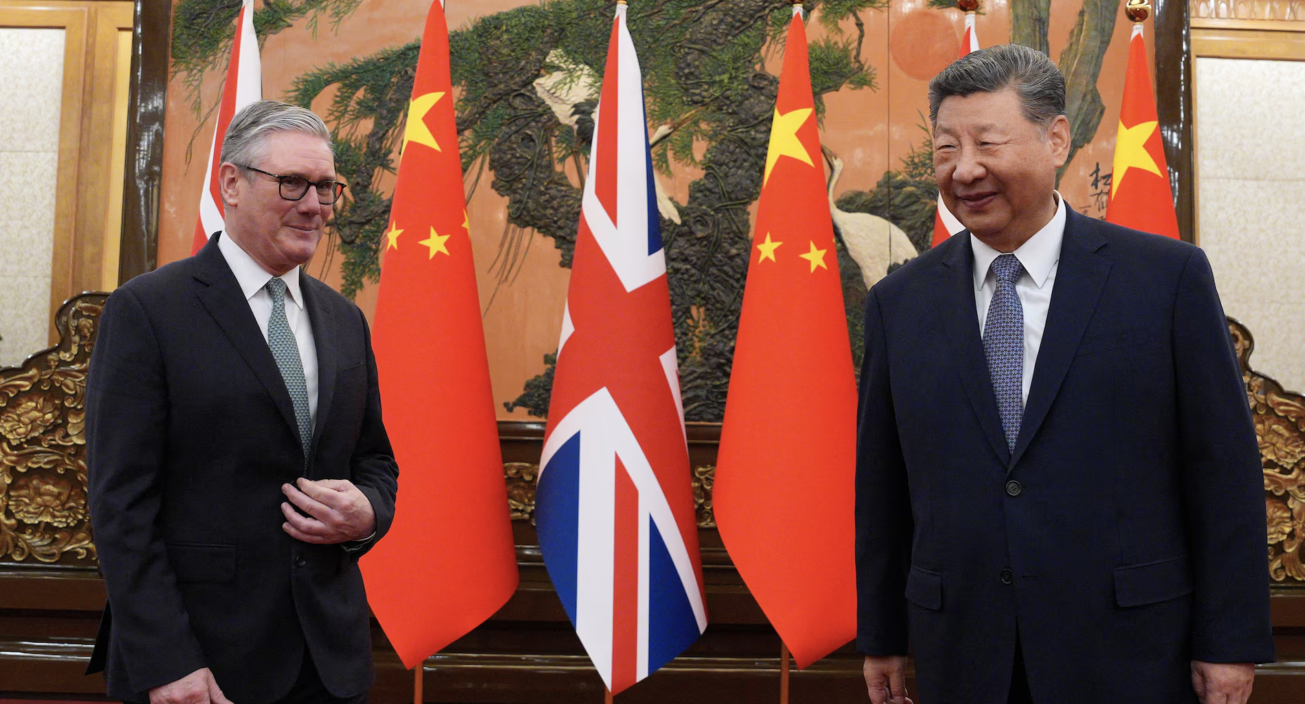 Starmer et Xi saluent la réinitialisation des liens entre le Royaume-Uni et la Chine -
