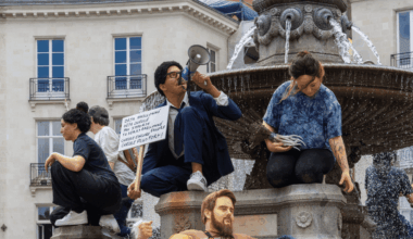 Une statue d'art contemporain du Voyage à Nantes volée en plein centre-ville par des inconnus