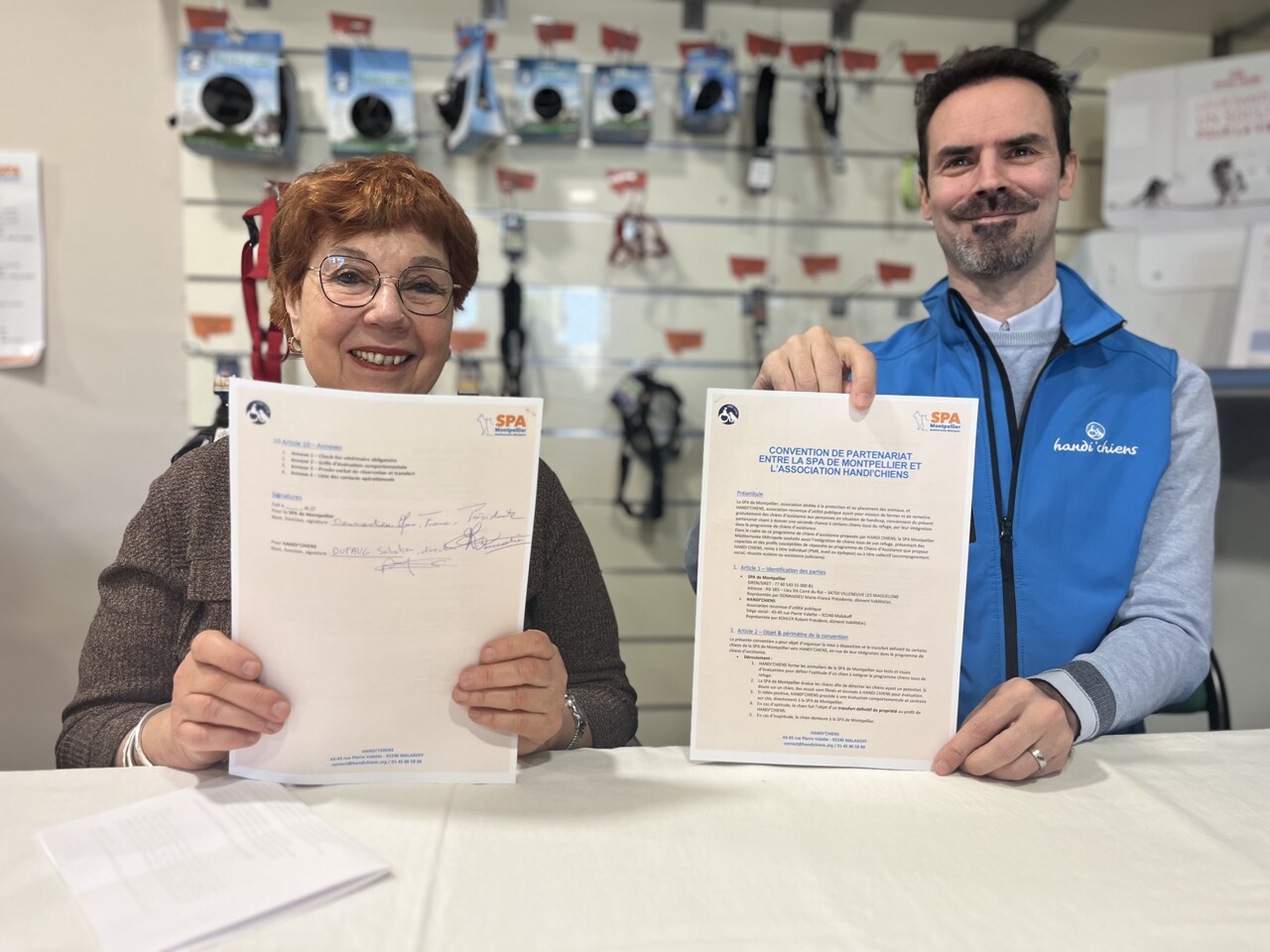 Cette convention signée près de Montpellier ouvre une nouvelle vie à des chiens abandonnés