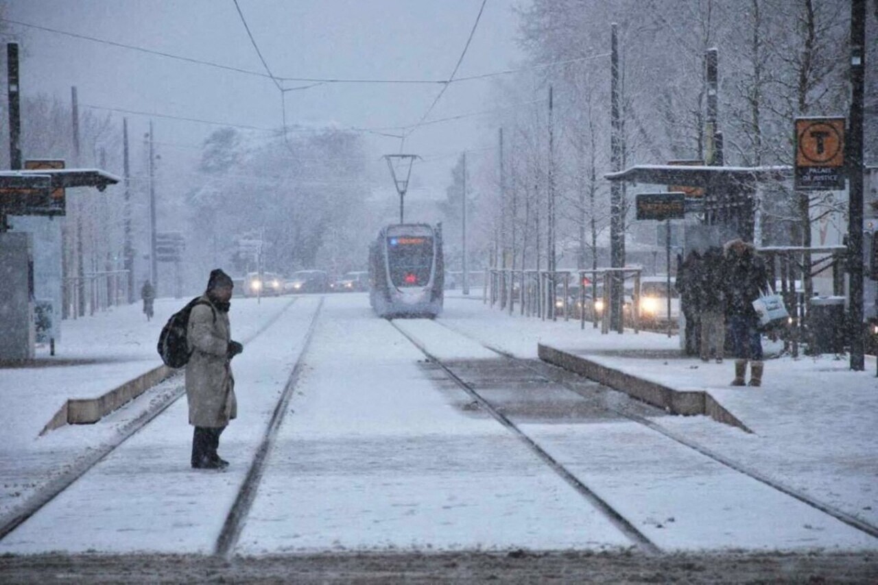 un week-end glacial à Toulouse, de la neige annoncée ces prochains jours