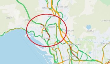 Un accident perturbe le trafic sur l'A55 à Marseille