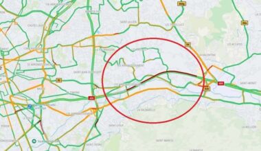 Un accident provoque un bouchon important sur l'A50 à Marseille