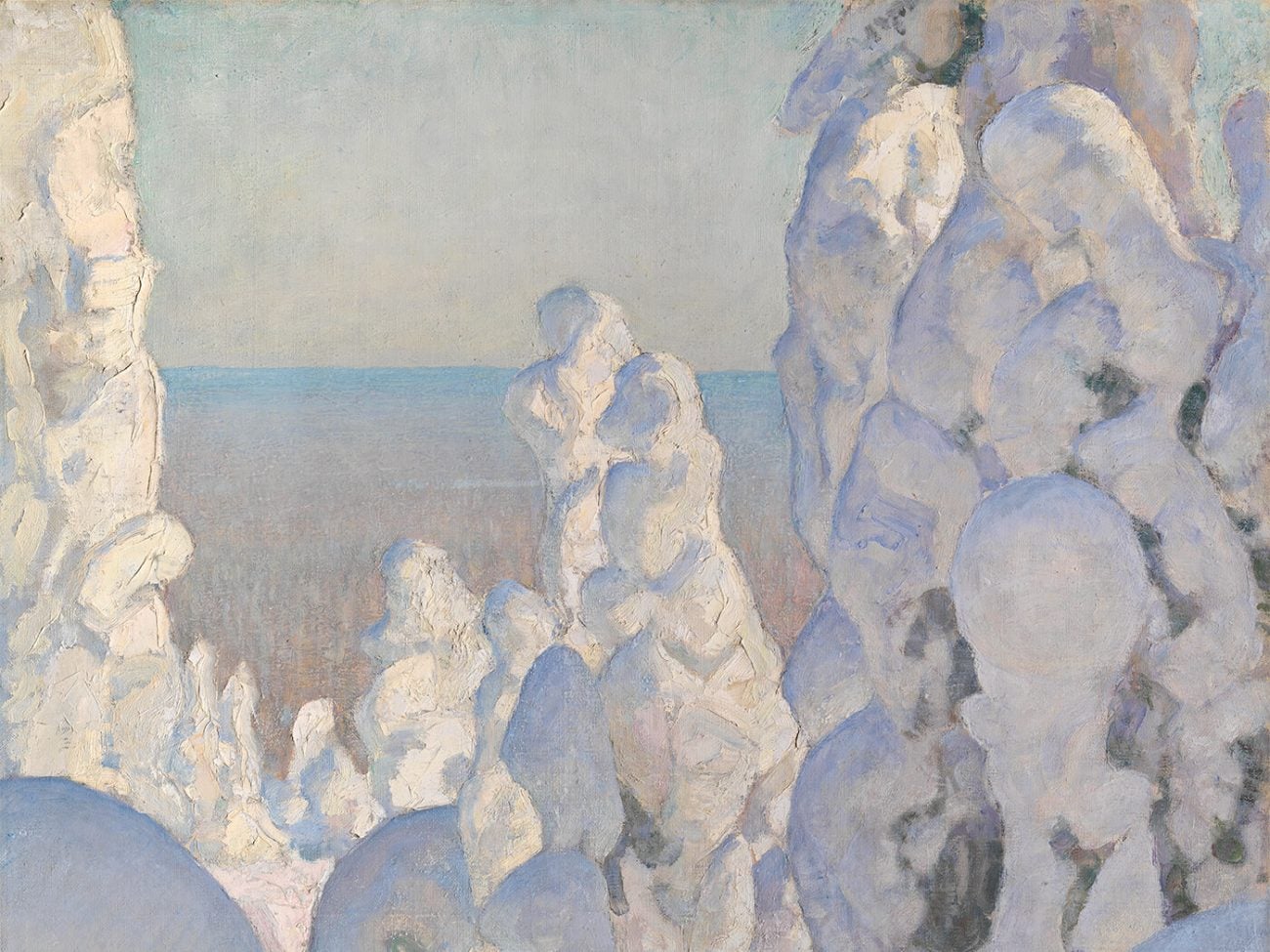 La neige dans tous ses états sous le pinceau de Pekka Halonen au Petit Palais