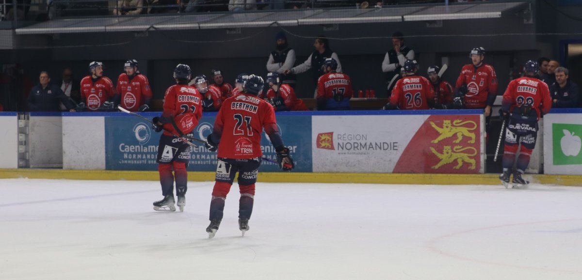 pas d'exploit pour les Drakkars de Caen face à Grenoble