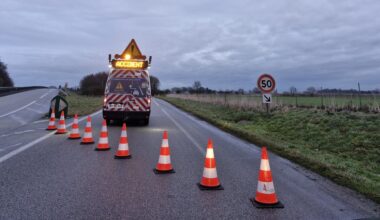 la circulation est rouverte dans les deux sens... mais sur une seule voie