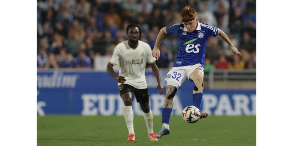 Valentin Barco et le Racing retrouvent Nice, sur la Côte d'Azur. Photo Thomas Toussaint