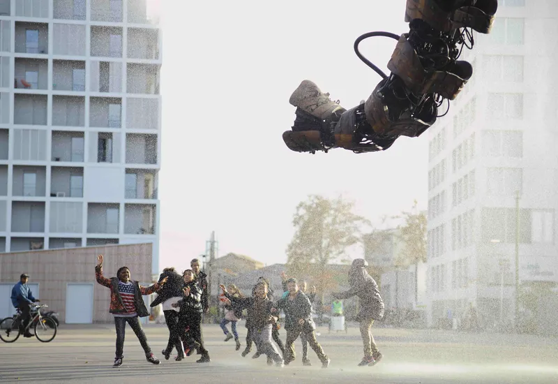 Le Grand Eléphant des Machines de l'Ile reprend ses douches aléatoires dés le 7 février 2026