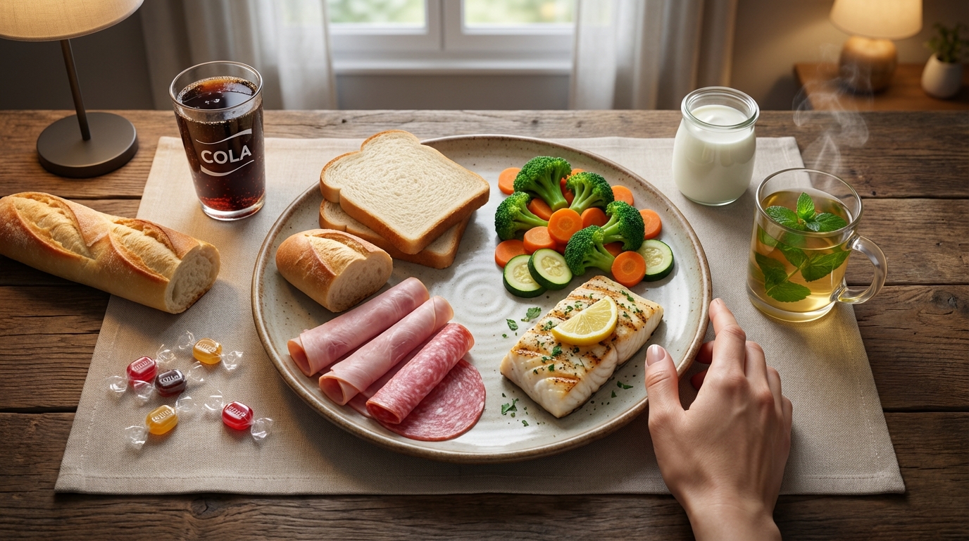 Ventre plat : les 5 aliments à bannir (et ceux à privilégier) dès ce soir, la liste validée par une nutritionniste