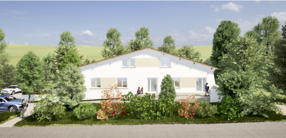 La maison de santé de Balma telle qu'elle doit se présenter au printemps 2026, lors de son ouverture.