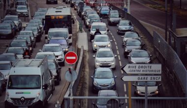 Rouen grimpe dans le top 10 des villes les plus embouteillées de France, mais...