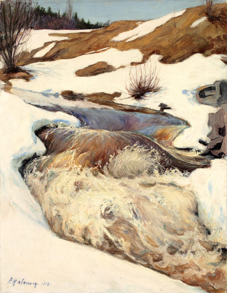 Pekka Halonen, Fonte de printemps