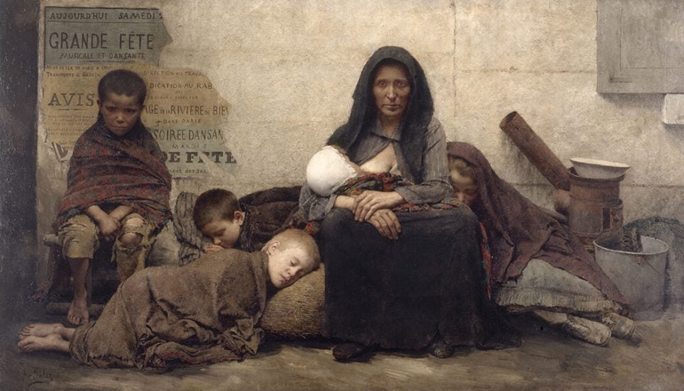 Fernand Pelez, Sans asile