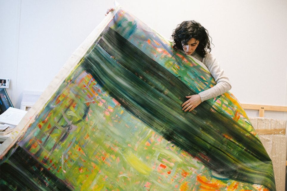 Il y a de la gravité dans le travail d’Elene Shatberashvili