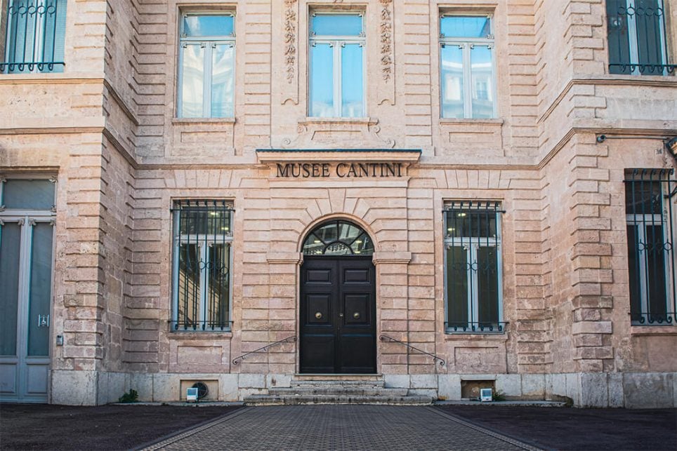 L’entrée du musée Cantini à Marseille