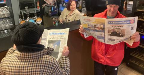 « On fait notre maximum pour l’arrivée du journal dans les Alpes »