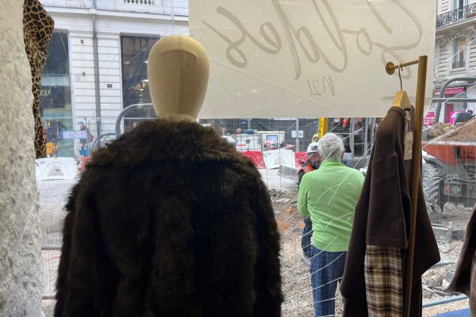 Travaux vitrine cassée